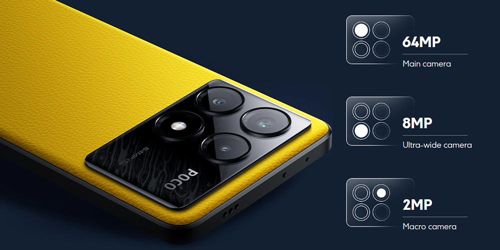 دوربین پوکو x6 pro