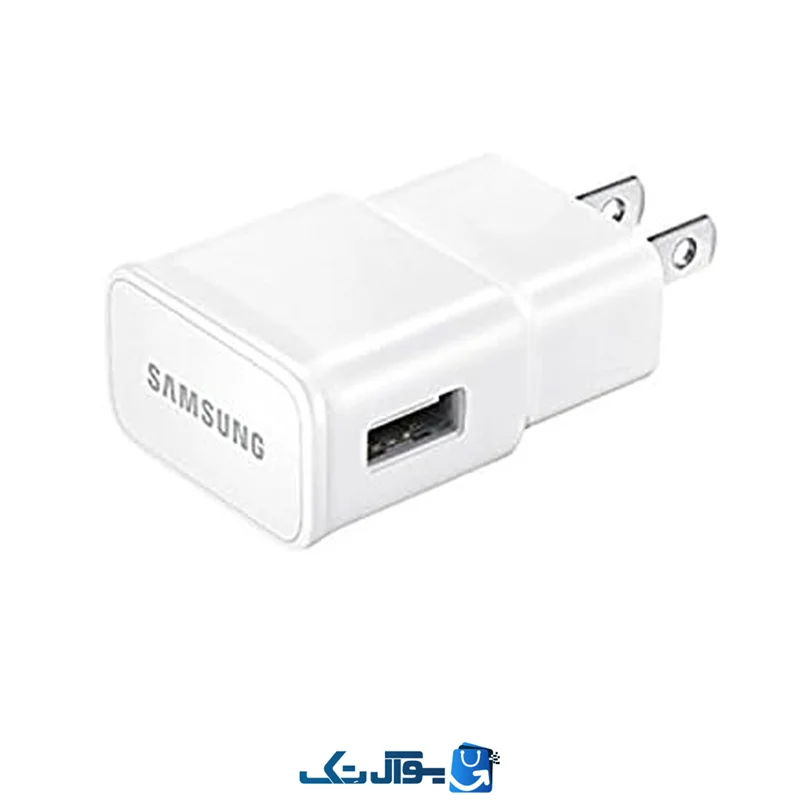 شارژر اصلی سامسونگ 10 وات مدل EP-TA200 _ رو کارتنی دو شاخه اروپایی
